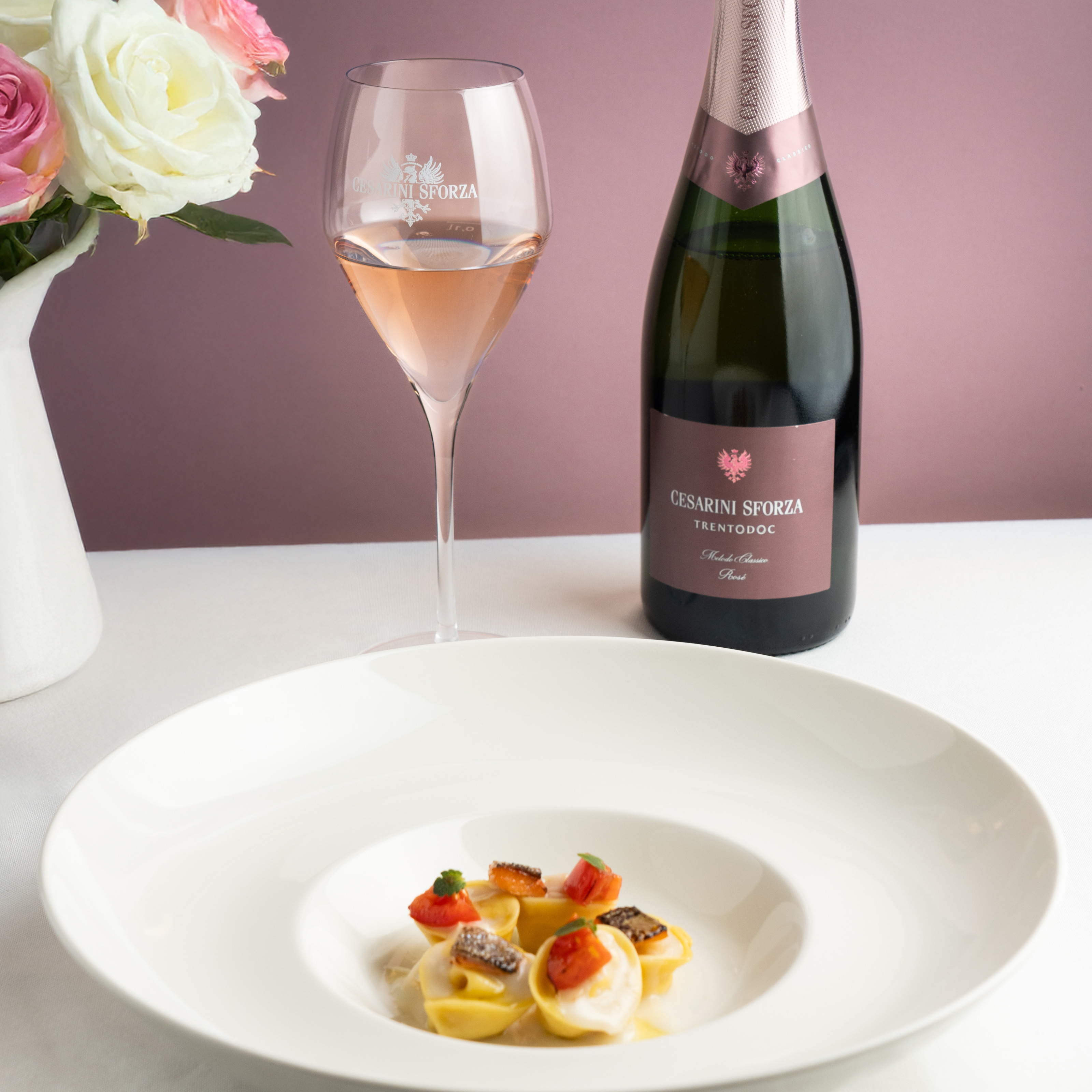 Classico Brut Rosé Ravioli